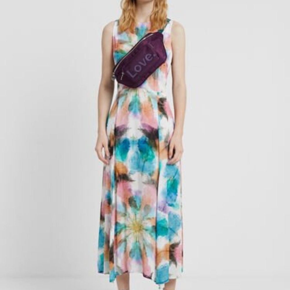 Desigual Dress Size EUR-36/US-S Long dress, faded